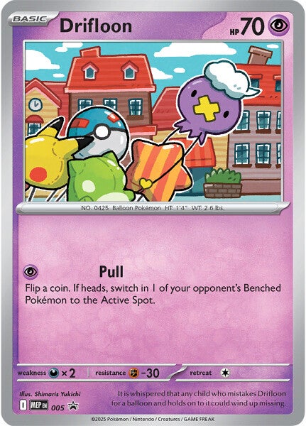 ME Black Star Promos 005 Drifloon