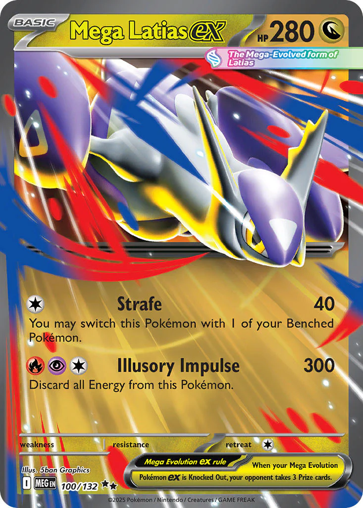 Mega Evolution 100 Mega Latias ex