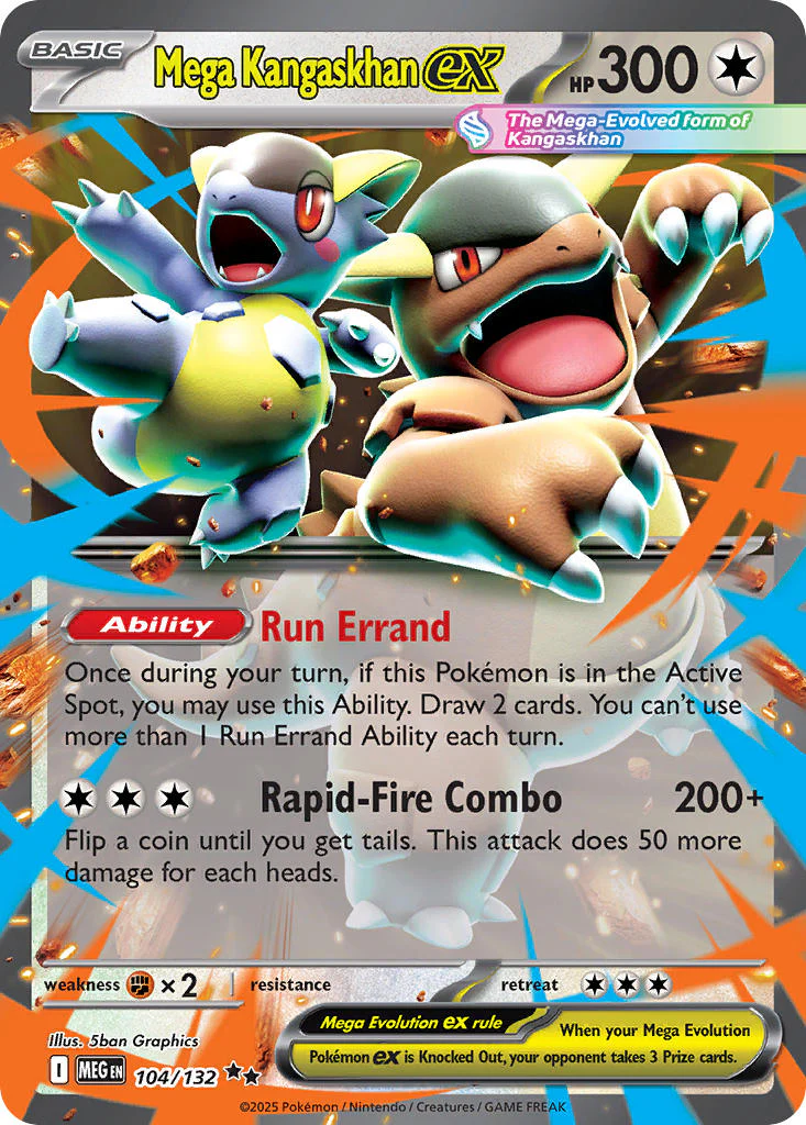 Mega Evolution 104 Mega Kangaskhan ex
