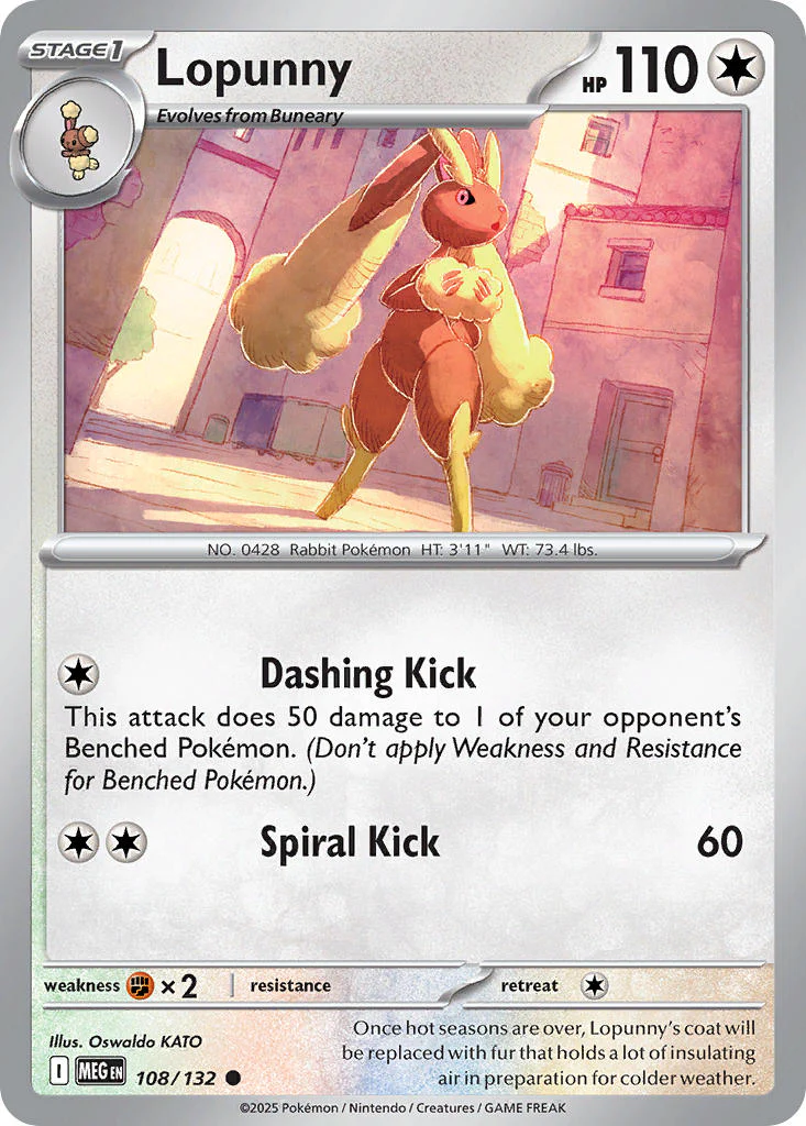 Mega Evolution 108 Lopunny