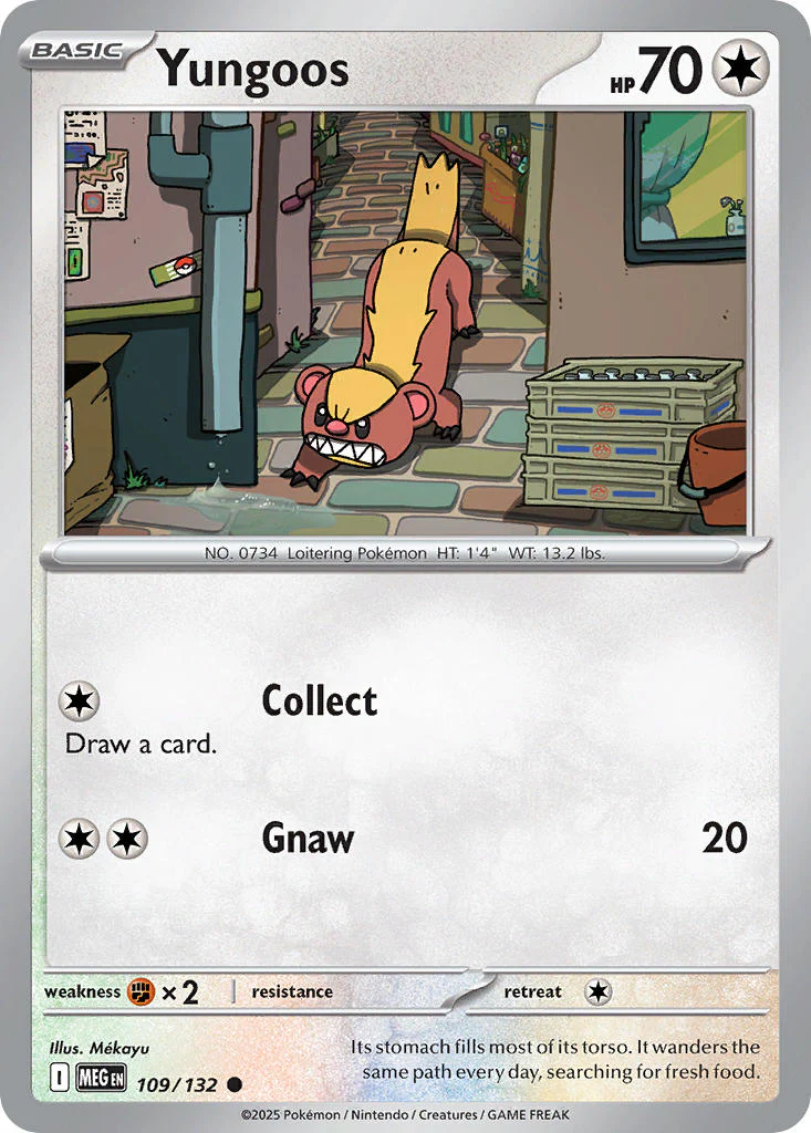 Mega Evolution 109 Yungoos
