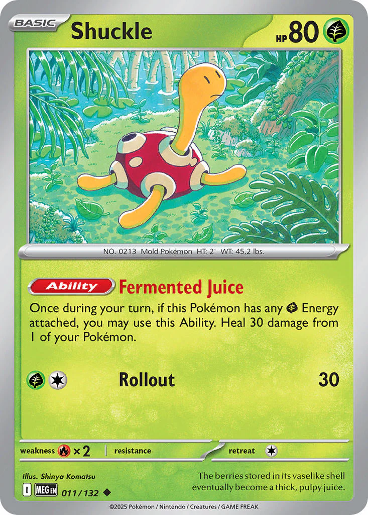 Mega Evolution 011 Shuckle