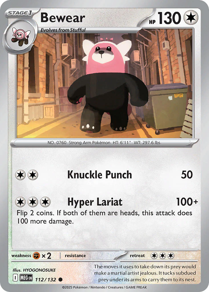 Mega Evolution 112 Bewear