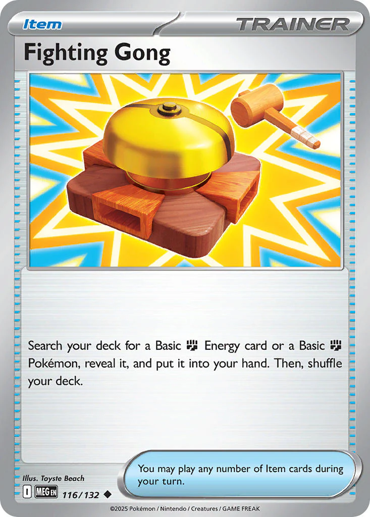 Mega Evolution 116 Fighting Gong