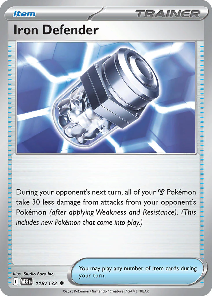 Mega Evolution 118 Iron Defender