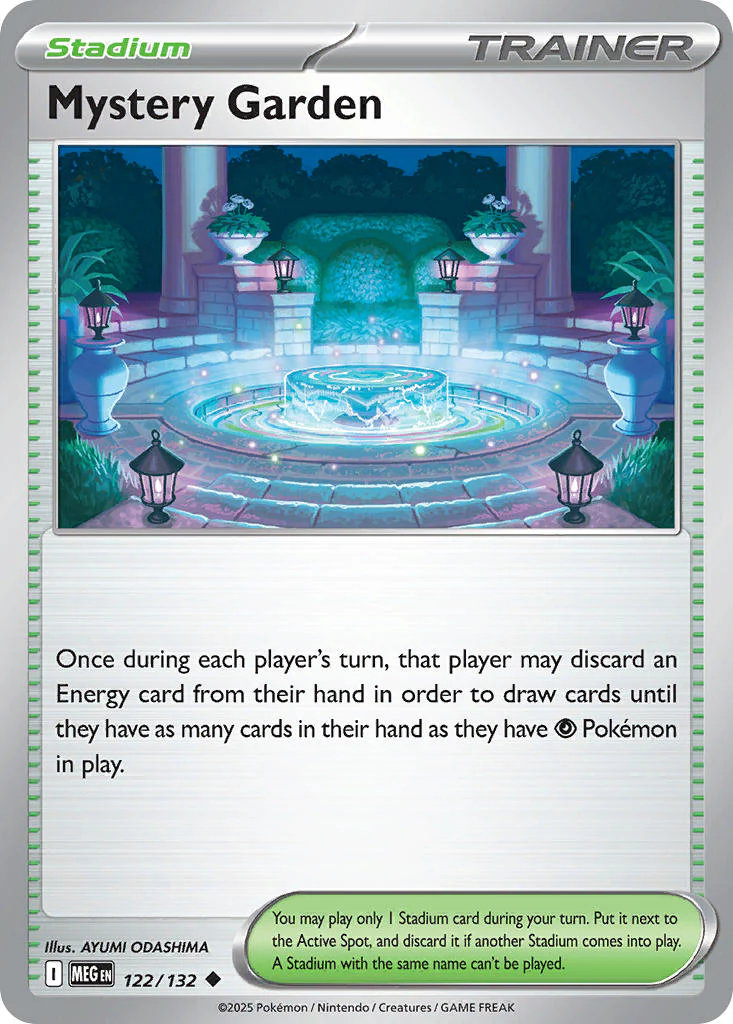 Mega Evolution 122 Mystery Garden