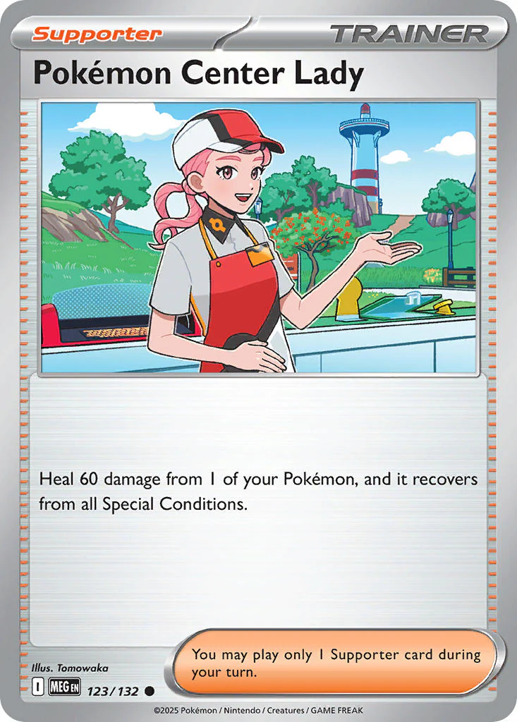 Mega Evolution 123 PokÃƒÂ©mon Center Lady