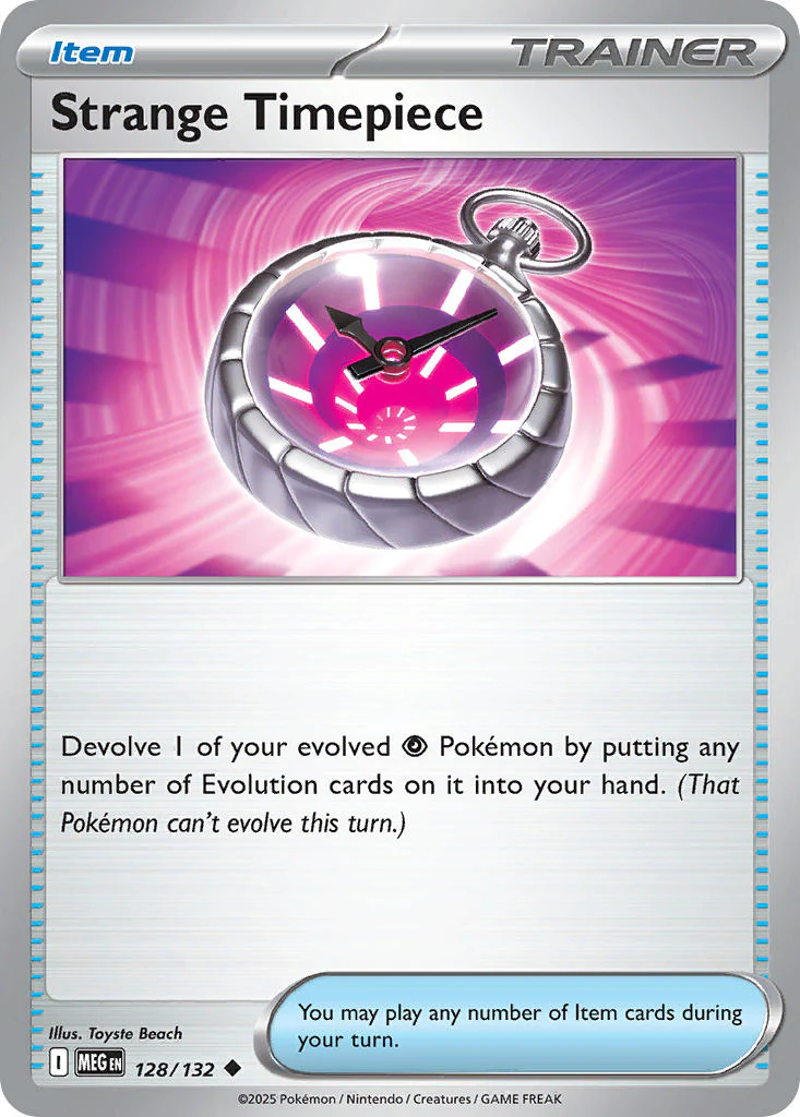 Mega Evolution 128 Strange Timepiece