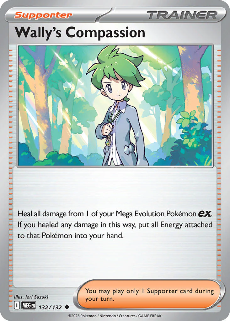 Mega Evolution 132 Wally's Compassion