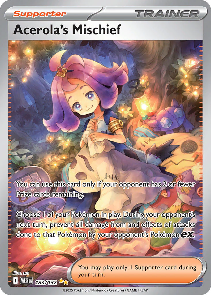 Mega Evolution 183 Acerola's Mischief