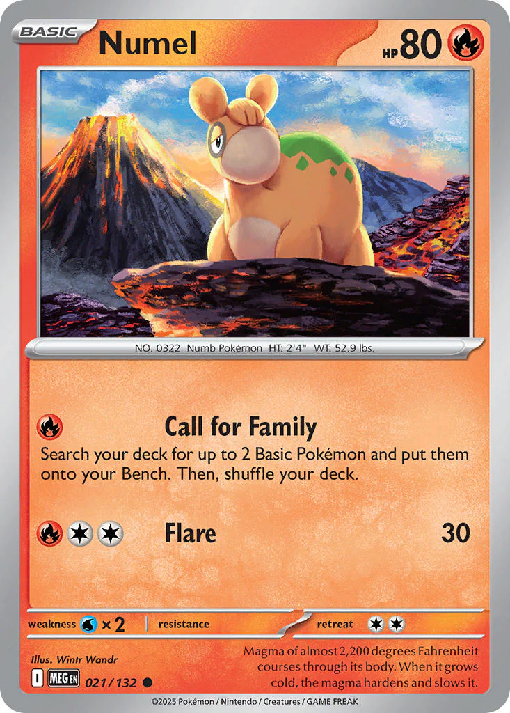 Mega Evolution 021 Numel