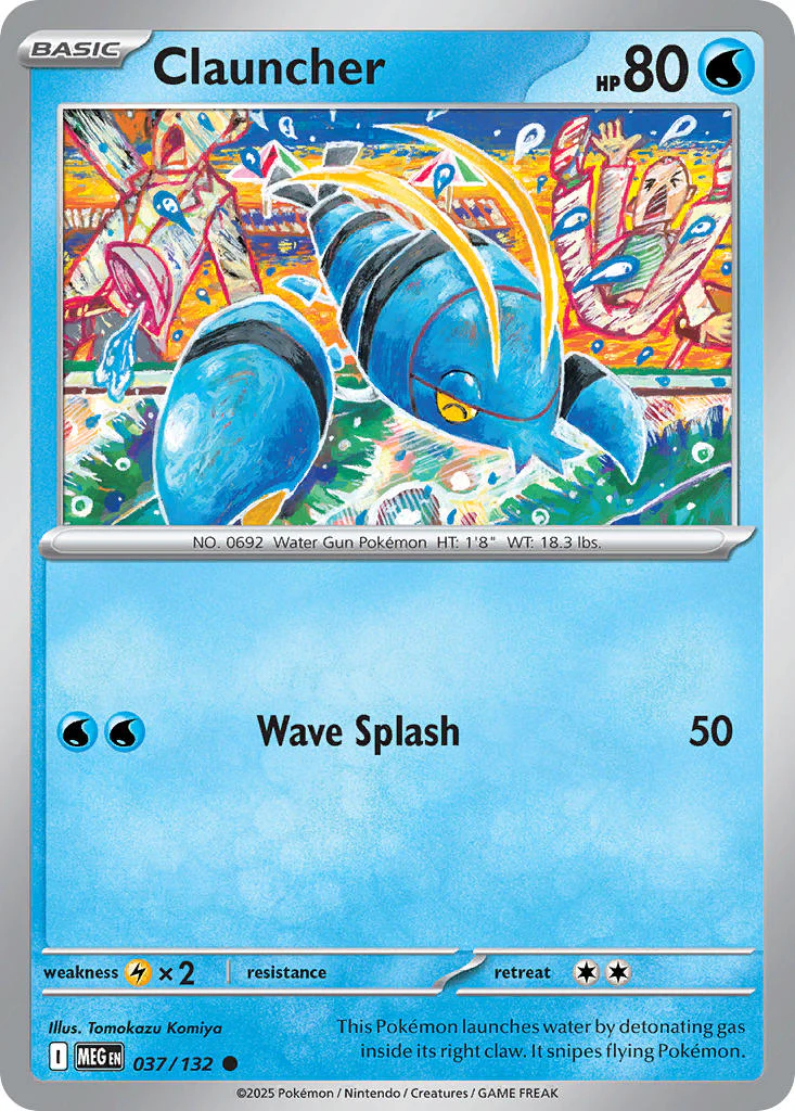Mega Evolution 037 Clauncher