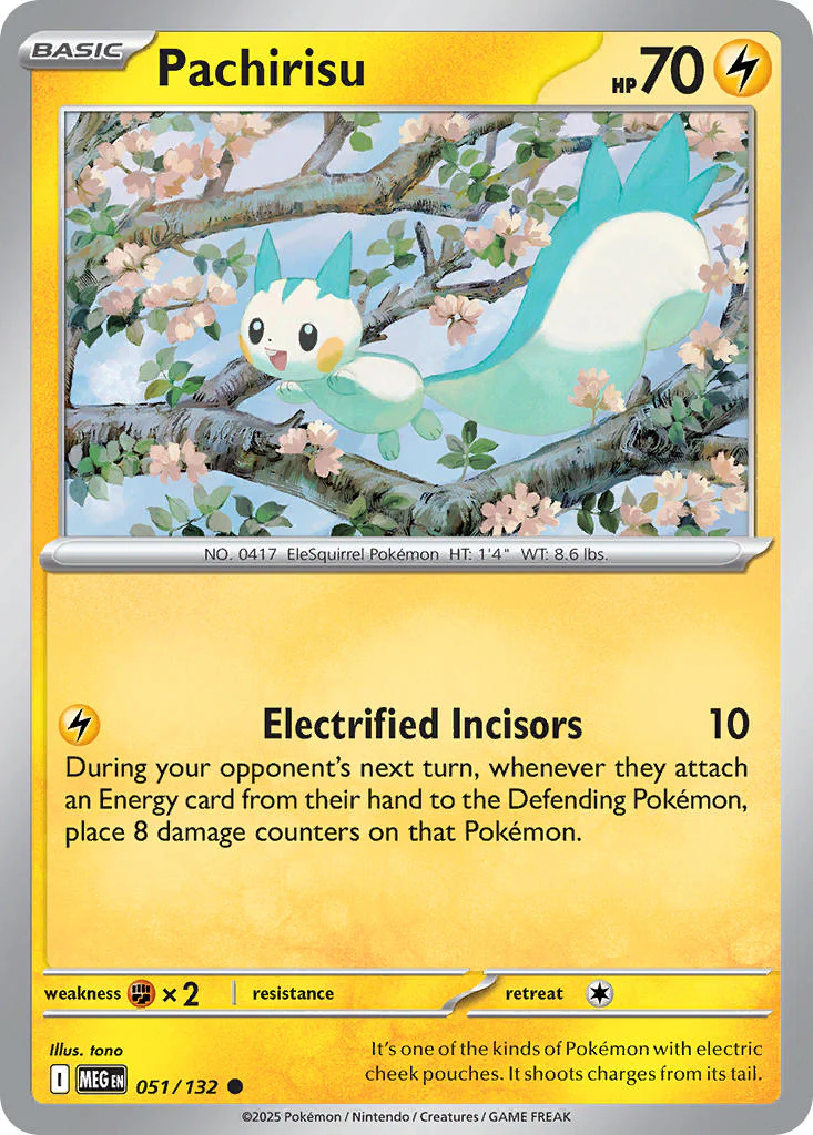 Mega Evolution 051 Pachirisu