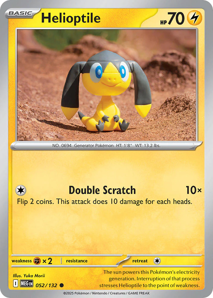 Mega Evolution 052 Helioptile
