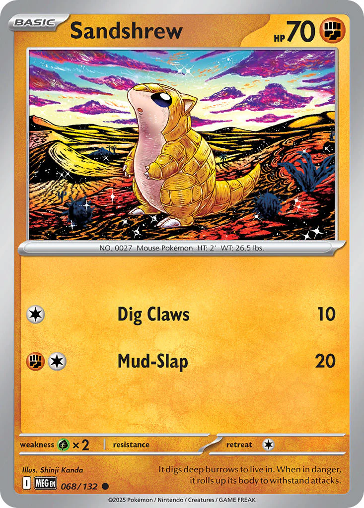 Mega Evolution 068 Sandshrew