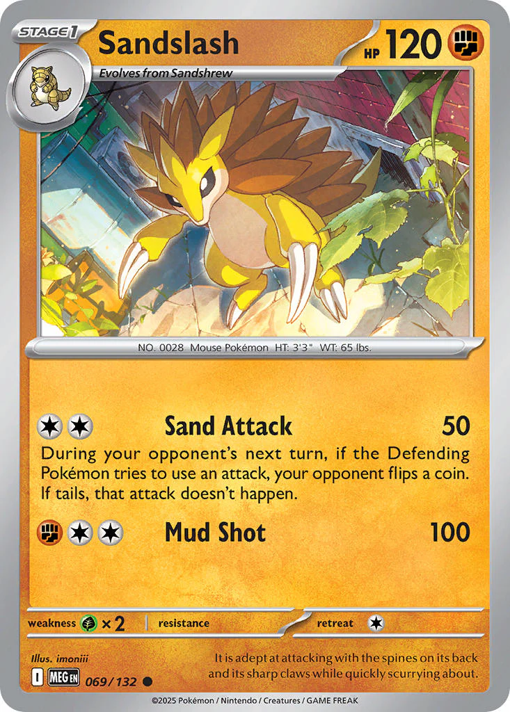 Mega Evolution 069 Sandslash