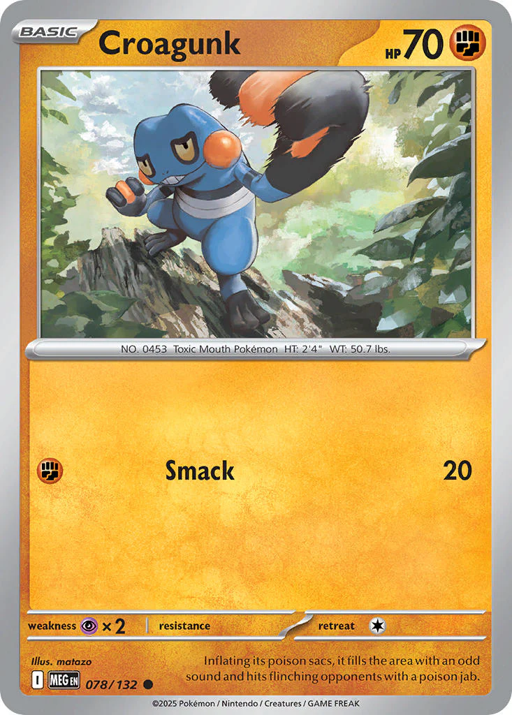 Mega Evolution 078 Croagunk