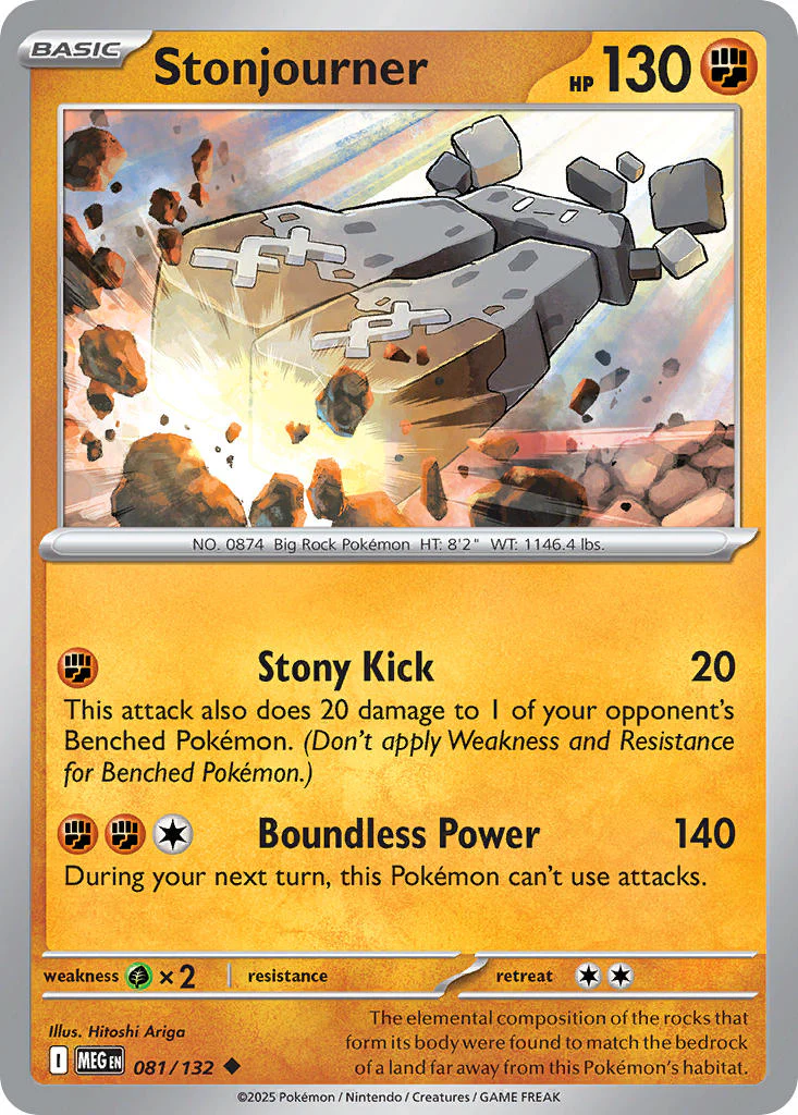 Mega Evolution 081 Stonjourner