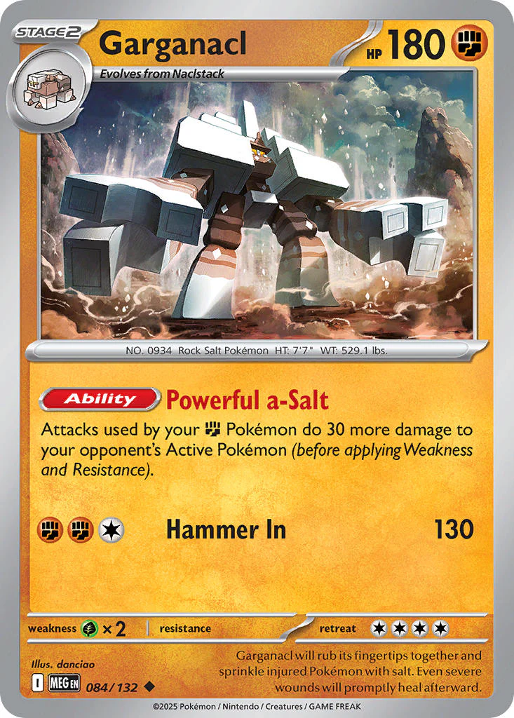 Mega Evolution 084 Garganacl