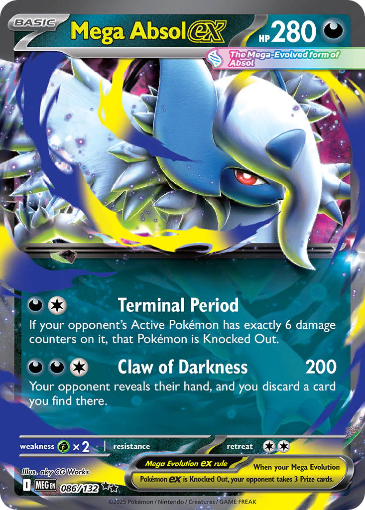 Mega Evolution 086 Mega Absol ex
