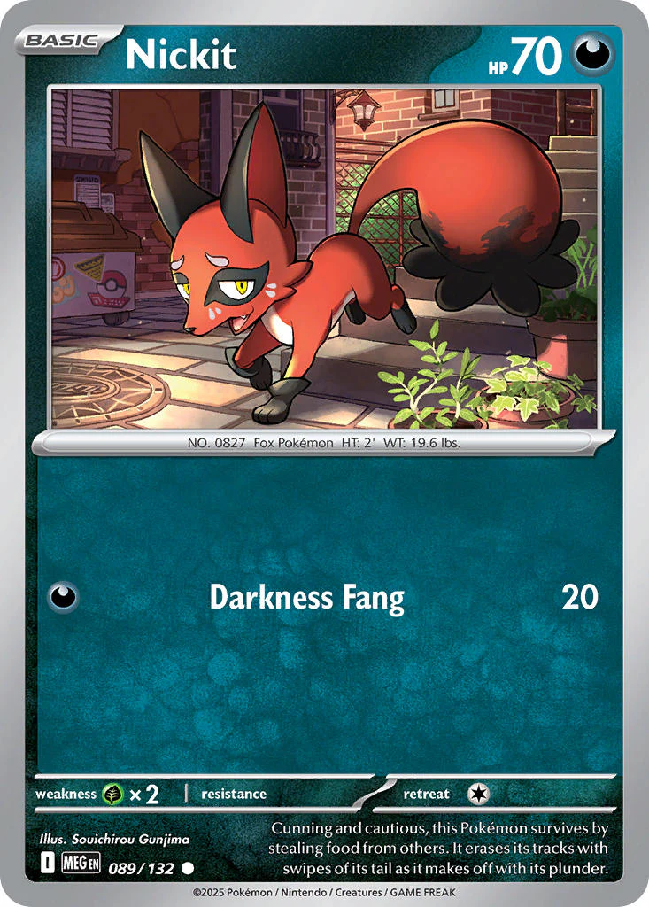 Mega Evolution 089 Nickit