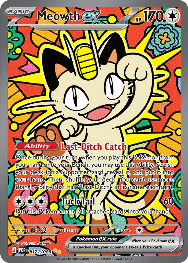 Perfect Order 121 Meowth ex