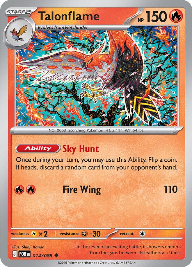 Perfect Order 014 Talonflame