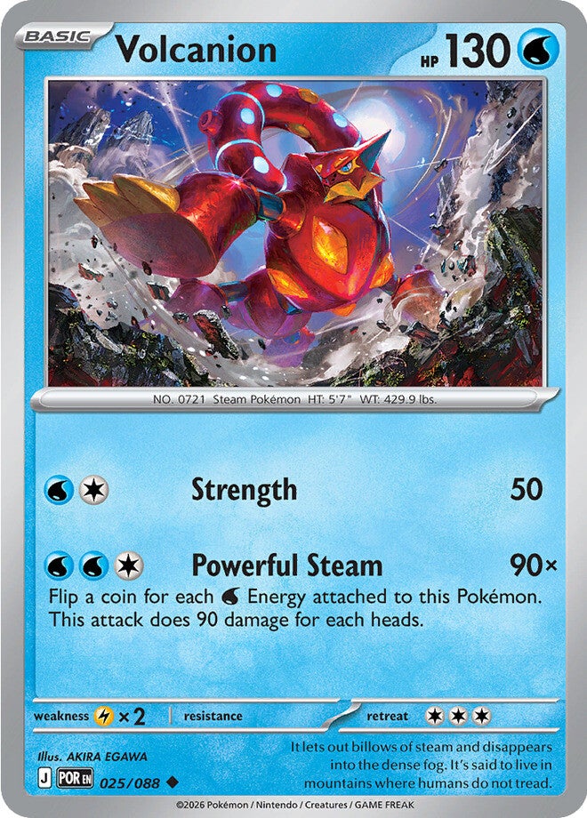Perfect Order 025 Volcanion