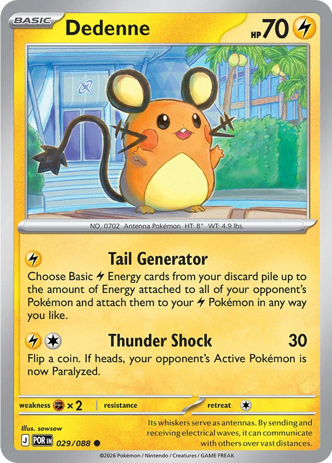 Perfect Order 029 Dedenne
