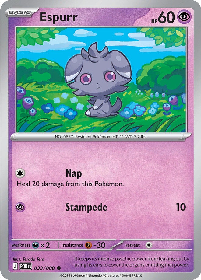 Perfect Order 033 Espurr