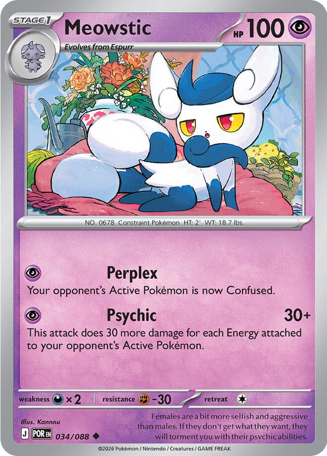 Perfect Order 034 Meowstic