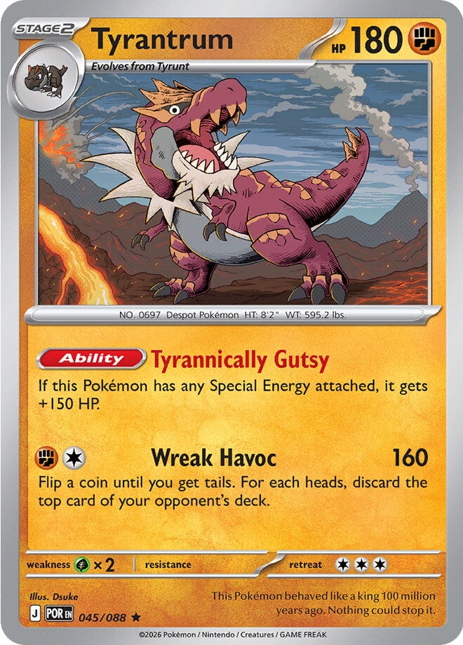 Perfect Order 045 Tyrantrum