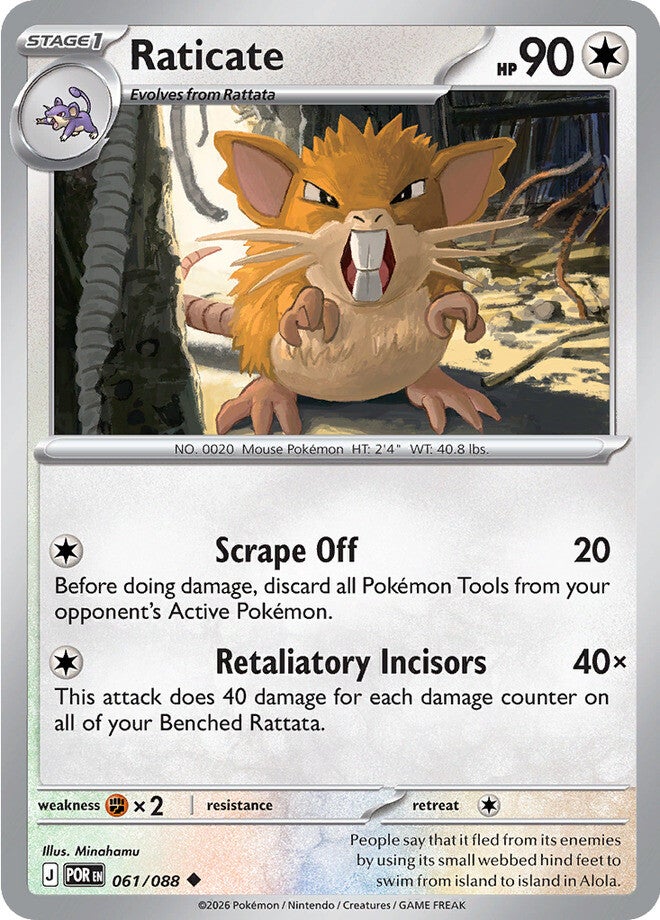 Perfect Order 061 Raticate