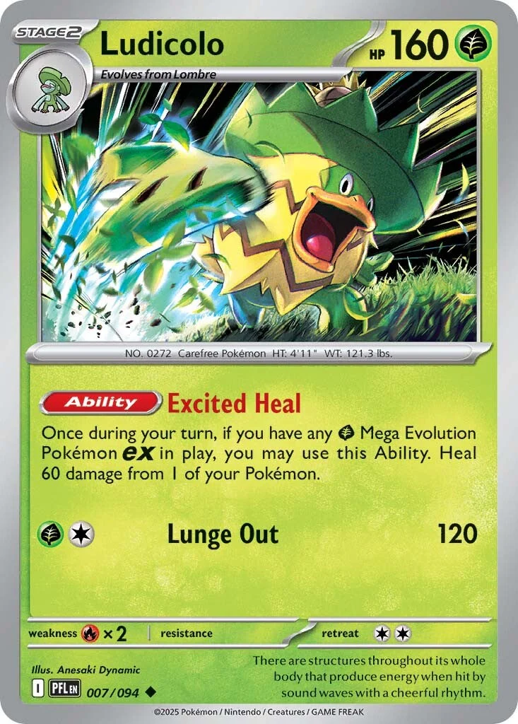 Phantasmal Flames 007 Ludicolo