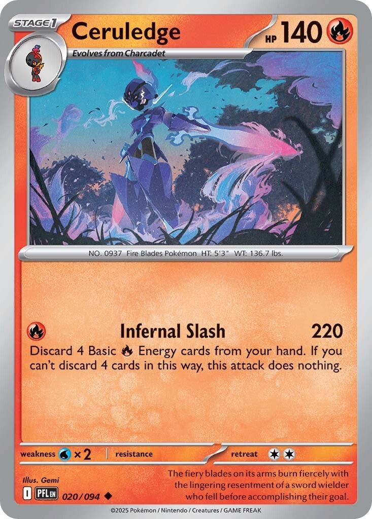 Phantasmal Flames 020 Ceruledge
