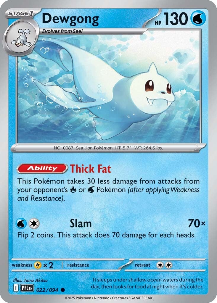 Phantasmal Flames 022 Dewgong