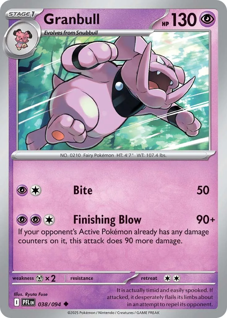 Phantasmal Flames 038 Granbull