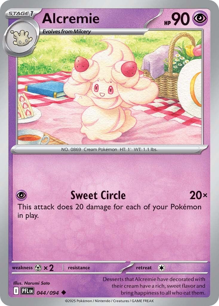 Phantasmal Flames 044 Alcremie