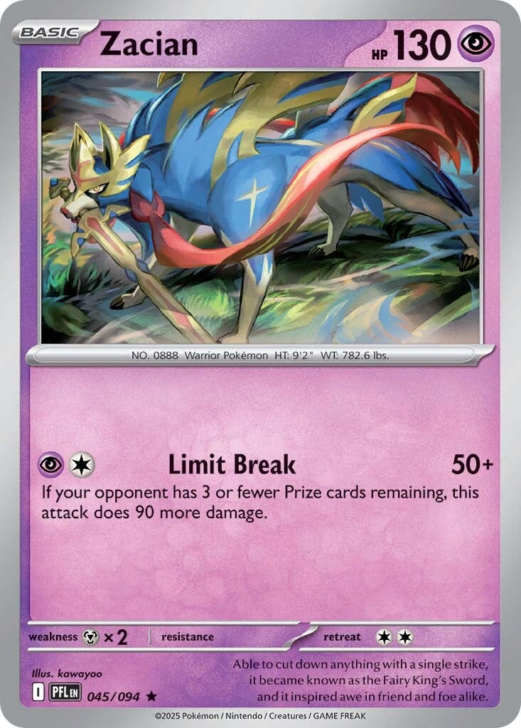 Phantasmal Flames 045 Zacian