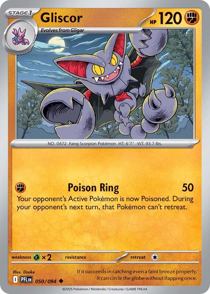 Phantasmal Flames 050 Gliscor