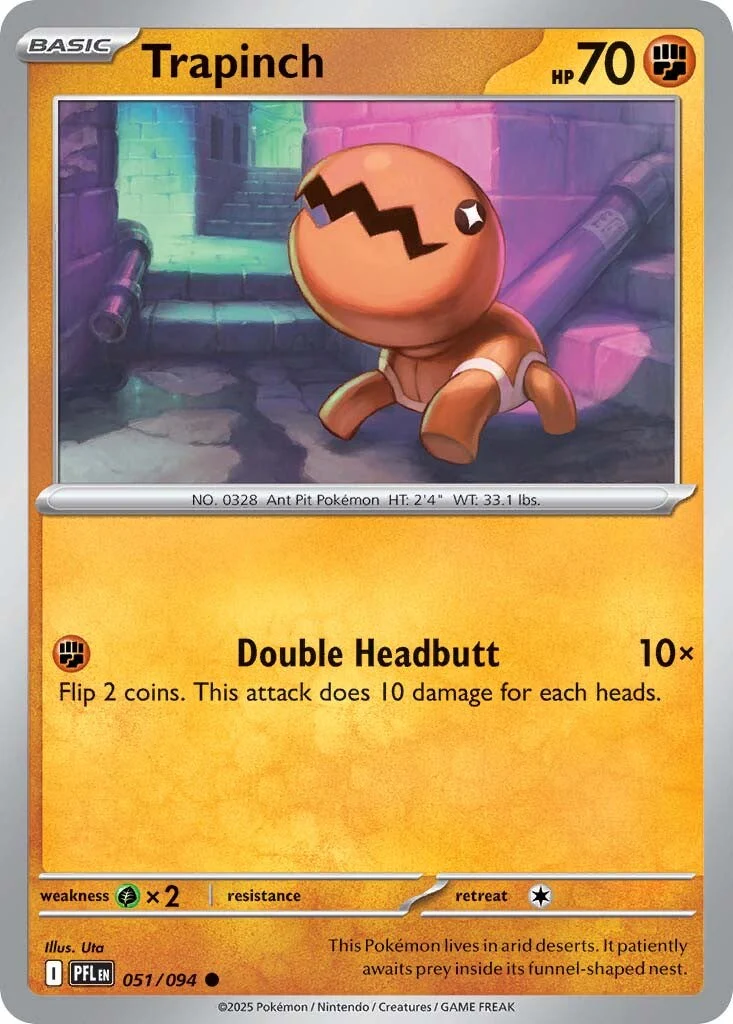 Phantasmal Flames 051 Trapinch
