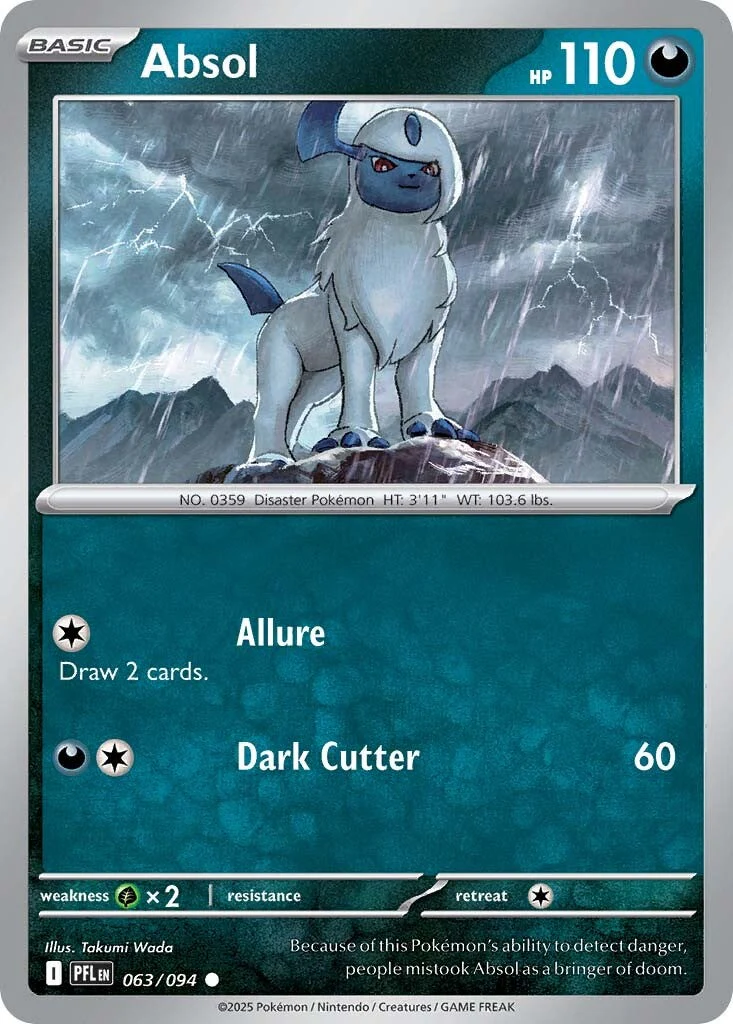 Phantasmal Flames 063 Absol