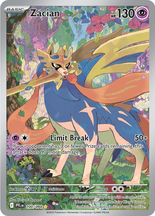 Phantasmal Flames 100 Zacian