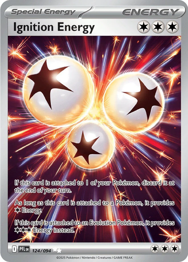 Phantasmal Flames 124 Ignition Energy