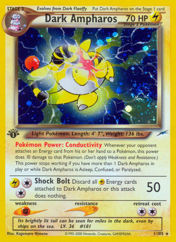 Neo Destiny 001 Dark Ampharos