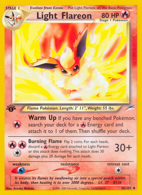 Neo Destiny 046 Light Flareon