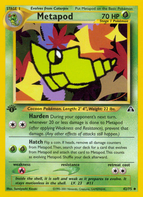Neo Discovery 042 Metapod