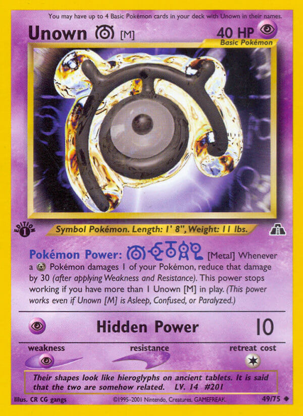 Neo Discovery 049 Unown [M]