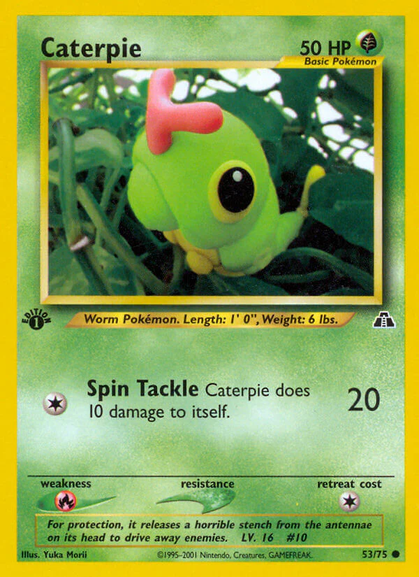 Neo Discovery 053 Caterpie