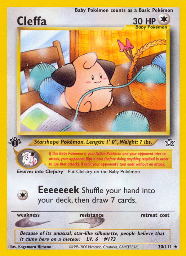 Neo Genesis 20 Cleffa
